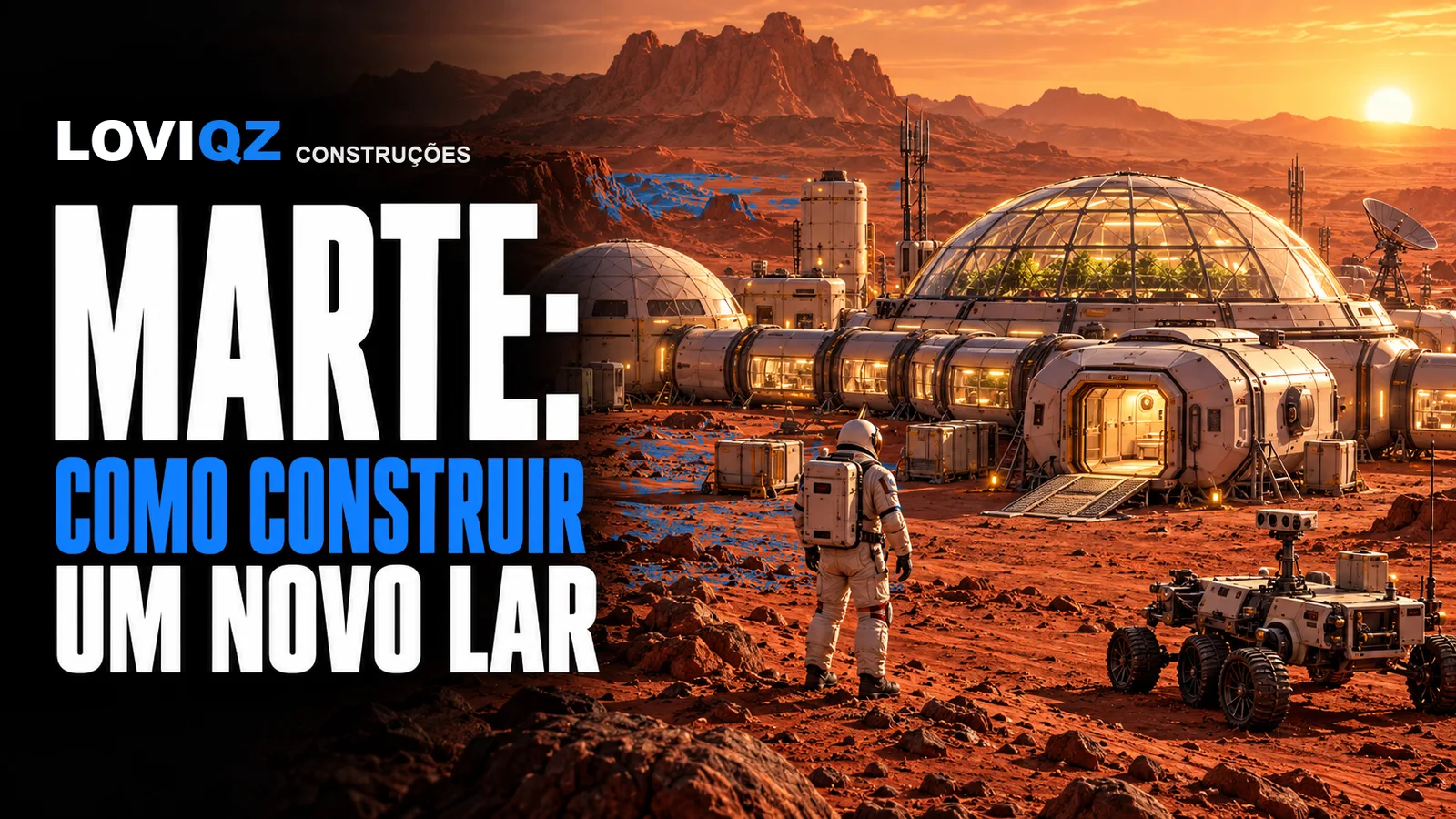 Capa da série Marte: Como Construir um Novo Lar