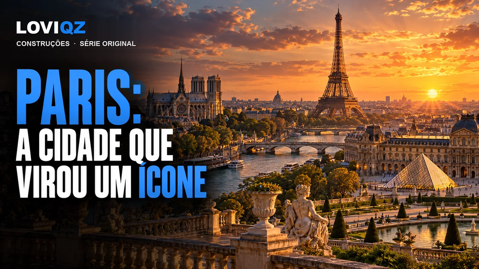 Capa da série Paris: A Cidade que Virou um Ícone