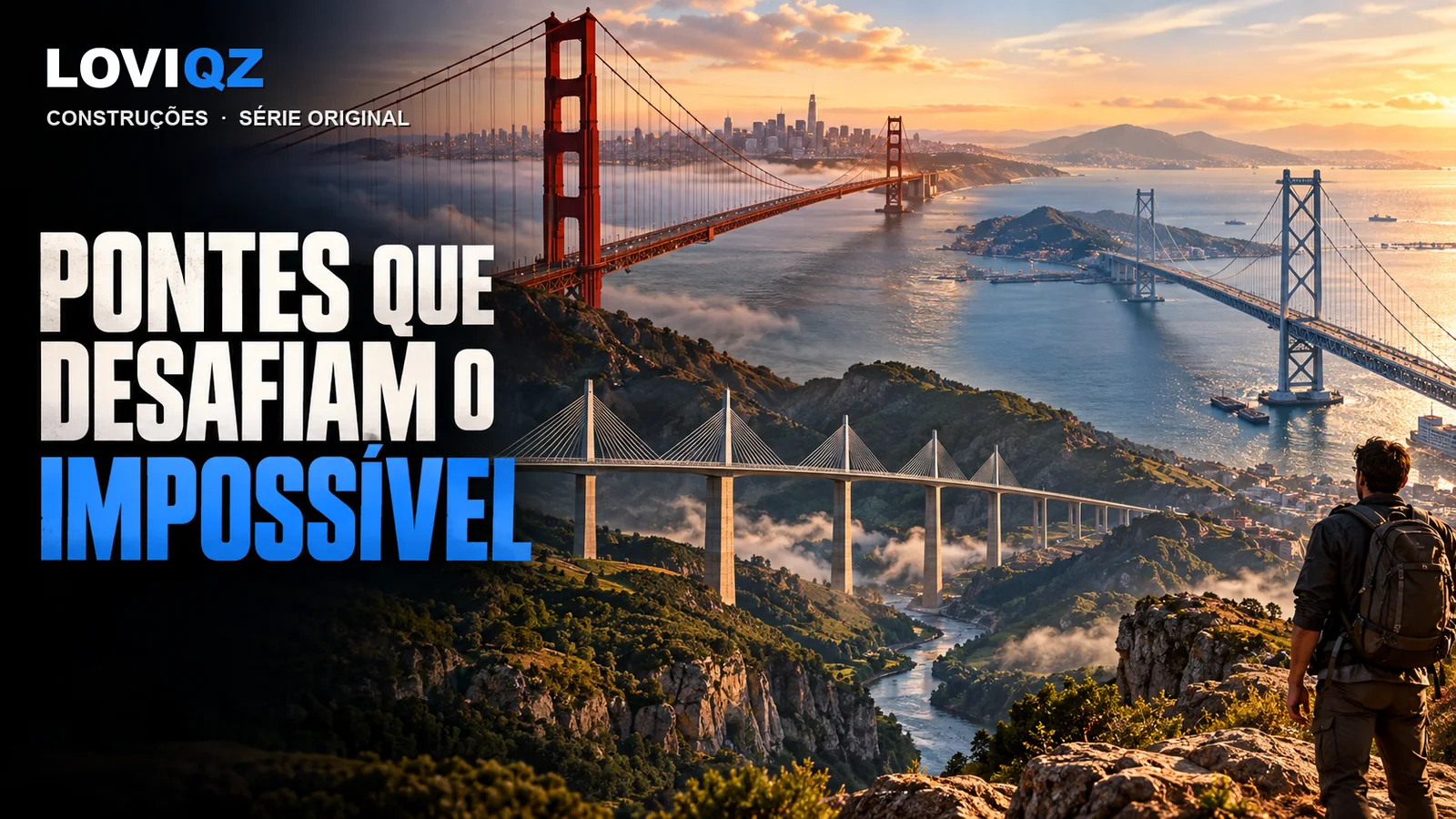 Capa da série Pontes que Desafiam o Impossível
