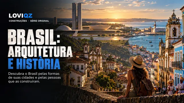 Capa da série Brasil: Arquitetura e História