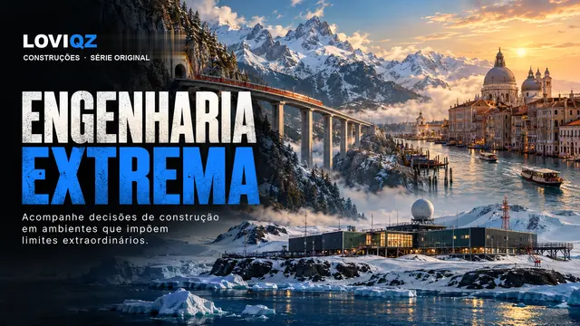 Capa da série Engenharia Extrema