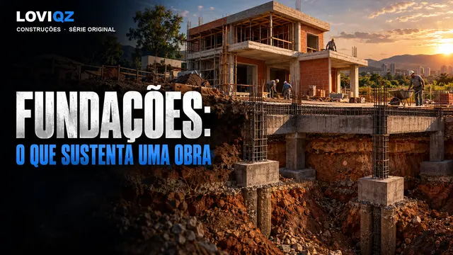 Capa da série Fundações: O Que Sustenta Uma Obra