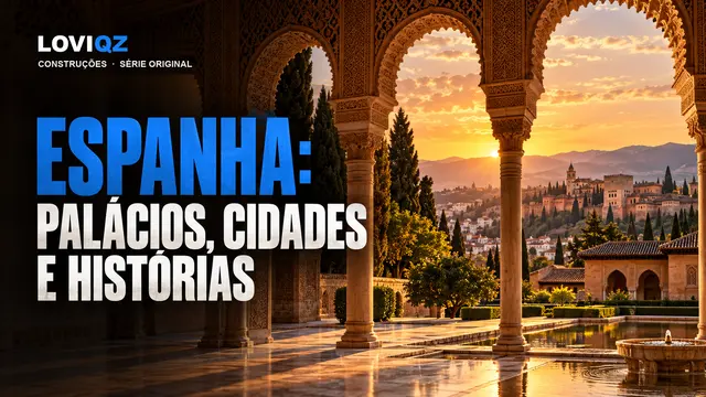 Capa da série Espanha: Palácios, Cidades e Histórias