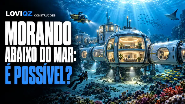 Capa da série Morando Abaixo do Mar: É Possível?