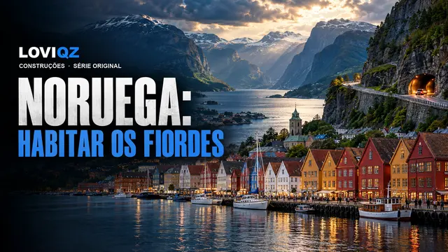 Capa da série Noruega: Habitar os Fiordes