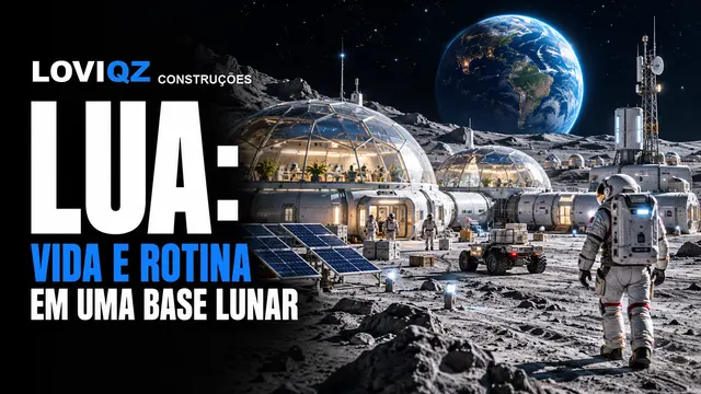 Capa da série Lua: Vida e Rotina em uma Base Lunar