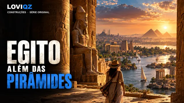 Capa da série Egito Além das Pirâmides