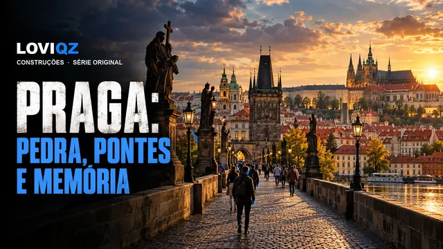 Capa da série Praga: Pedra, Pontes e Memória