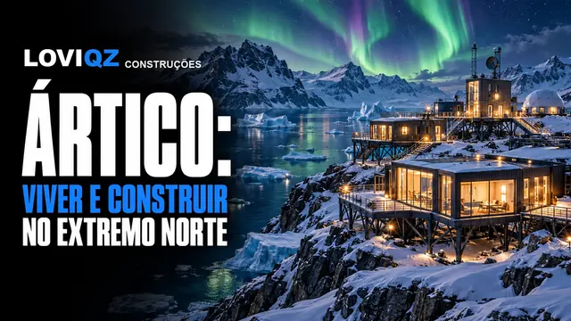 Capa da série Ártico: Viver e Construir no Extremo Norte