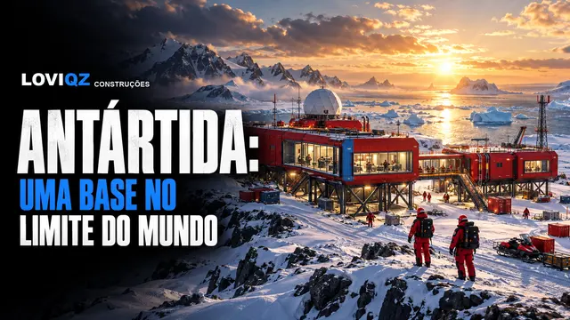 Capa da série Antártida: Uma Base no Limite do Mundo