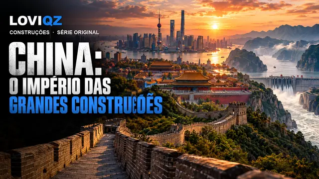 Capa da série China: O Império das Grandes Construções