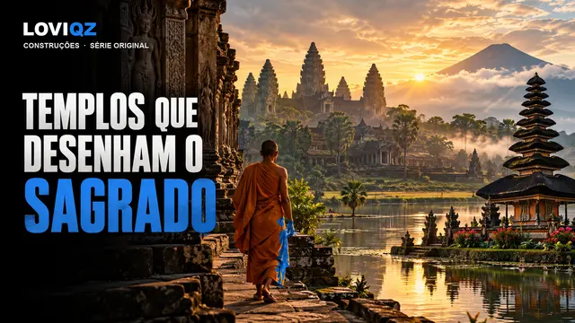 Capa da série Templos que Desenham o Sagrado