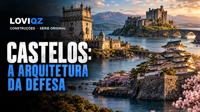 Capa da série Castelos: A Arquitetura da Defesa