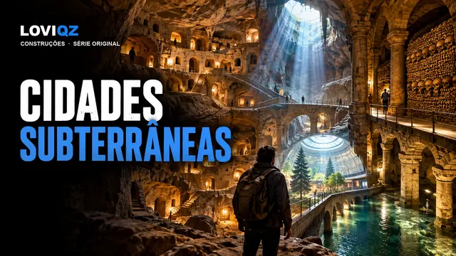 Capa da série Cidades Subterrâneas