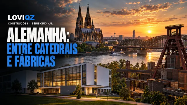 Capa da série Alemanha: Entre Catedrais e Fábricas